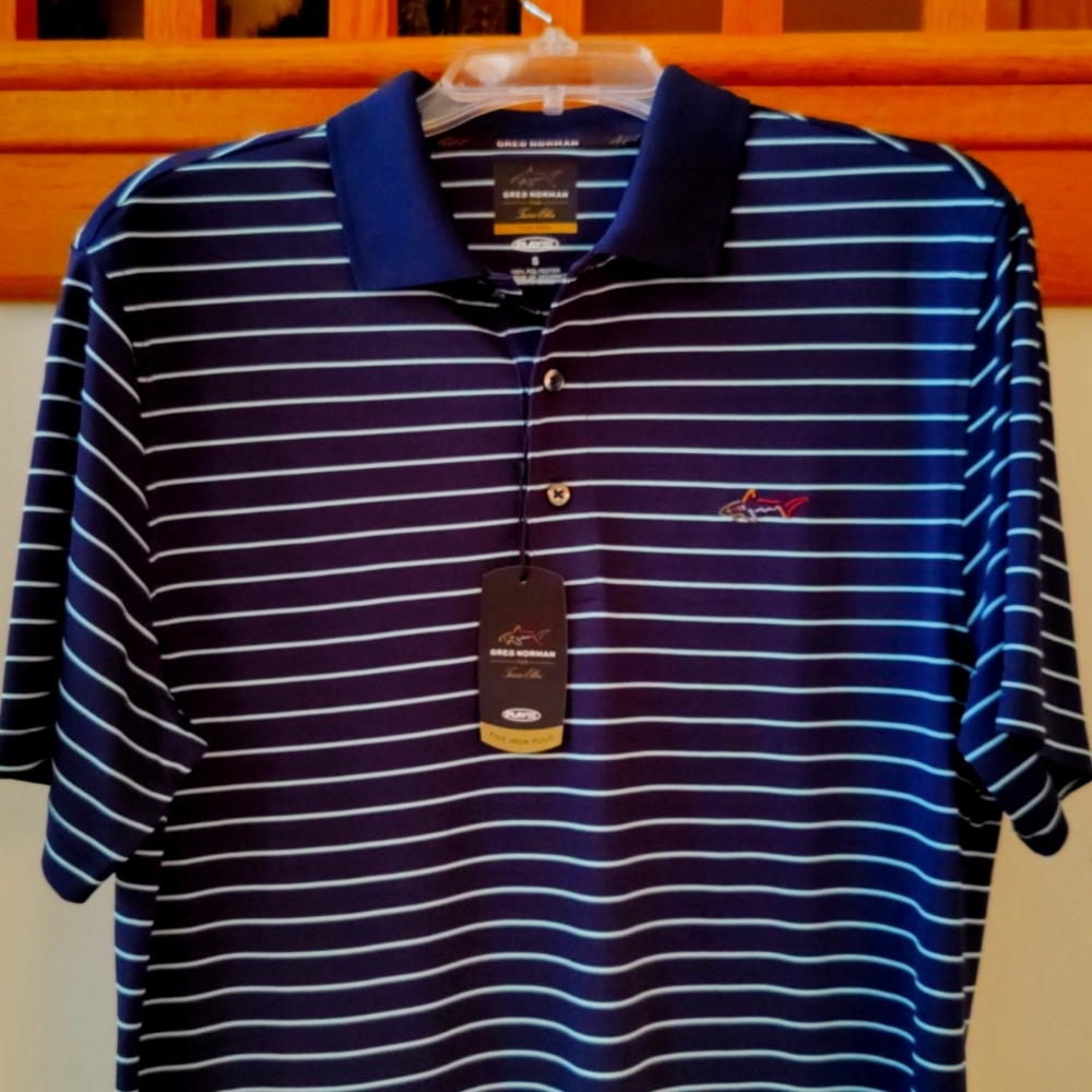 Greg Norman golf shirt